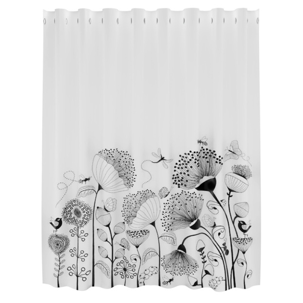 Штора для ванной WasserKRAFT Dill SC-39102