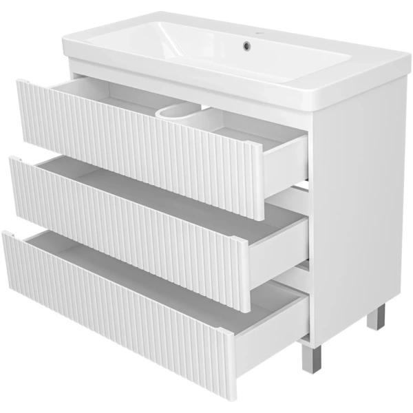 Тумба под раковину 105 Brevita Victory VIC-07105-0103Я без раковины