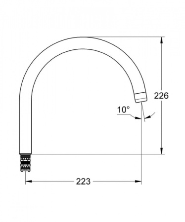 Излив GROHE 13043DC0