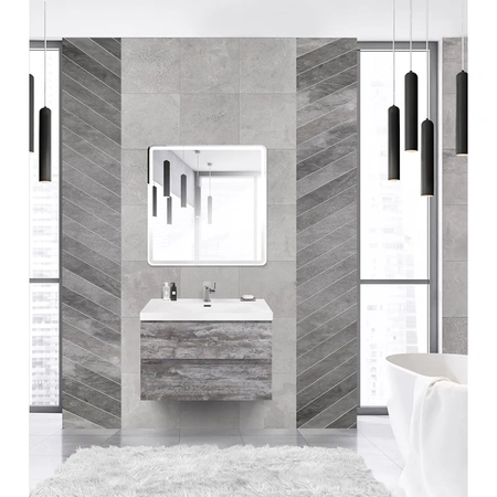 Тумба под раковину Cezares MOLVENO 46-80-2C-SO-LG Legno Grigio