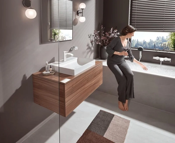 Душевая лейка Hansgrohe Pulsify Select 105 3jet Activation 24100700, белый матовый
