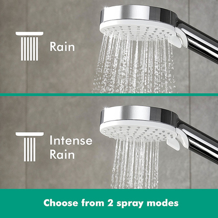 Душевая система с термостатом для ванны Hansgrohe Crometta S 240 1jet Showerpipe 27320000 хром