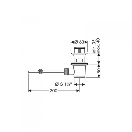 Смеситель для биде Hansgrohe PuraVida 15270400