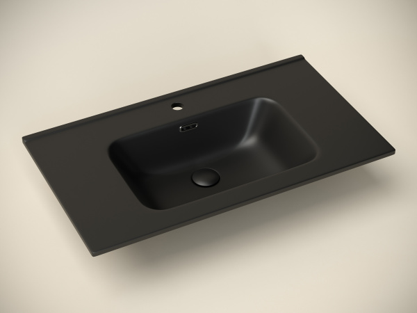 Раковина накладная (81х46,5) Sancos  Element CN7005MB