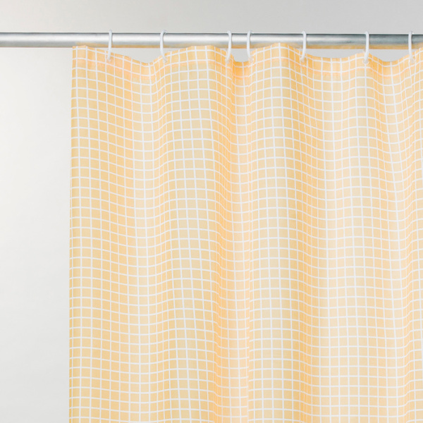Штора для ванной комнаты IDDIS Basic B52P218i11, желтый