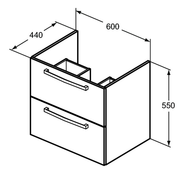 Тумба под раковину Ideal Standard Tempo E3240OS Тумба под раковину Ideal Standard Tempo E3240OS