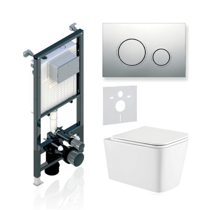 Комплект 3в1 Koller Pool Alcora ST 1200+TWIN Chrome+KVADRO