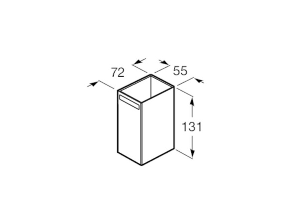 Стакан Roca Rubik 816844024