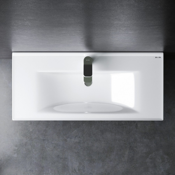 Раковина встраиваемая сверху (100х45) Am.Pm X-Joy M85AWCC1002WG