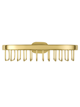 Мыльница с держателем WONZON & WOGHAND FIRST, глянцевое золото WW-8424-LG