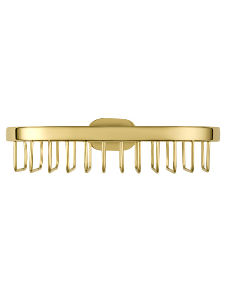 Мыльница с держателем WONZON & WOGHAND FIRST, глянцевое золото WW-8424-LG