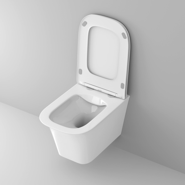 Унитаз подвесной безободковый Grossman Classic GR-4463S с сиденьем микролифт