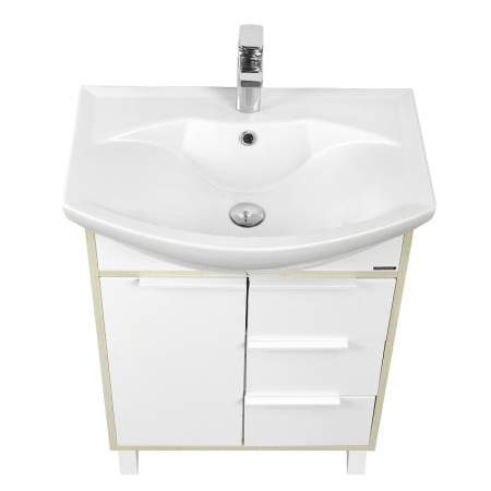 Тумба с раковиной Акватон Рико 65 1A2133K1RIB90