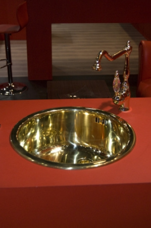 Кухонная мойка Rerih Polaris Gold