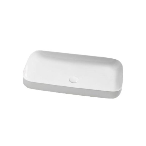 Раковина накладнаяя (90х40) AZZURRA ELEGANCE ELLG090400S0BI/(ESO90 bi)*0