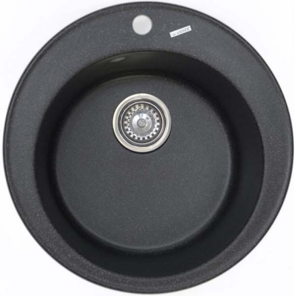 Кухонная мойка KAISER KMM-510 мрамор (KMM-510 Bl&W)