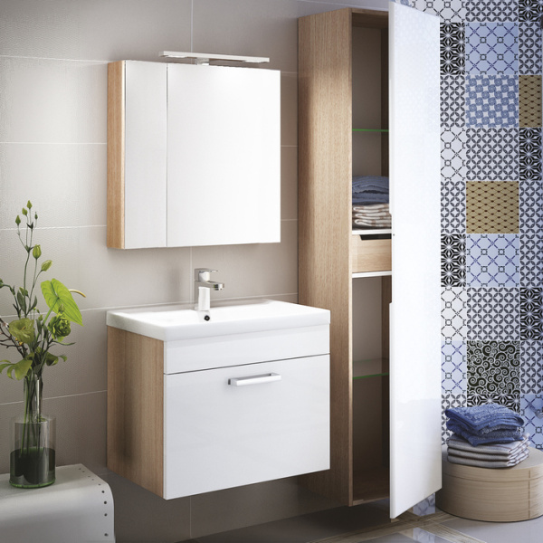 Шкаф-зеркало, IDDIS MIR5002i99, дерево