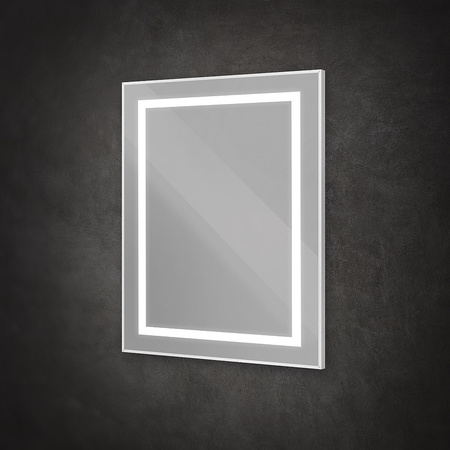 Зеркало (70х80) BelBagno Kraft SPC-KRAFT-700-800-SENS-AL с подсветкой