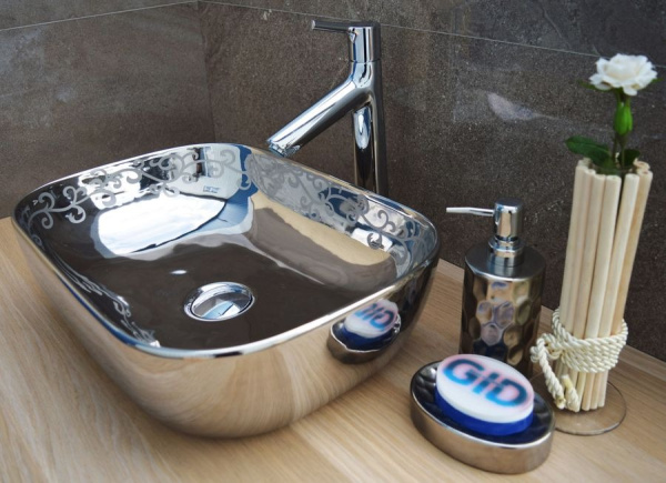 Раковина накладная (46х32,5) Gid Nc425