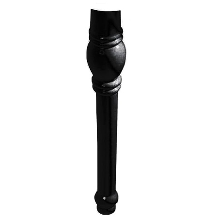 Ножка керамическая Kerasan Retro 108304 nero (1шт.)