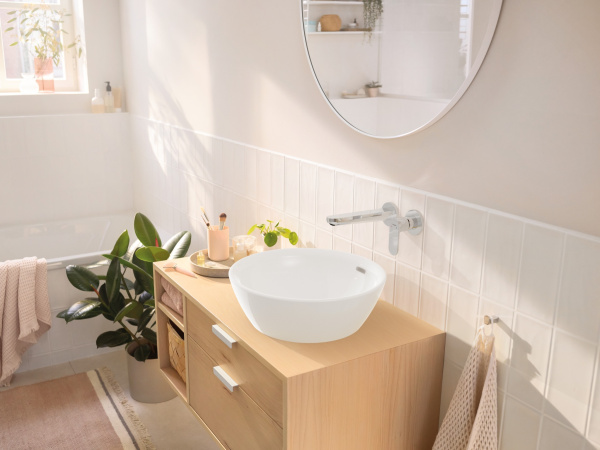 Смеситель для раковины встраиваемый Hansgrohe Rebris S 72528000 хром