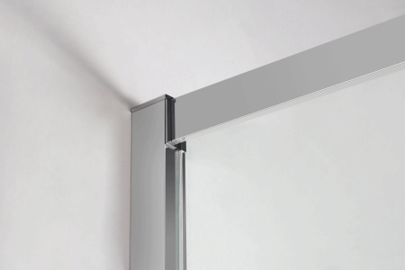 Душевой уголок Vincea  Scala VSQ-2SC100CL (100х100) хром, стекло прозрачное