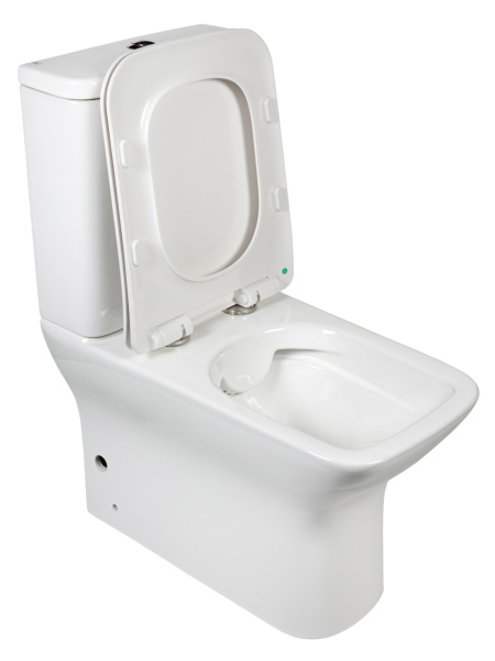 Унитаз-компакт Agger AT02000 безободковый, сиденье с микролифтом