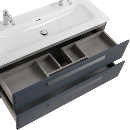 Тумба под раковину Cezares ECO-CER-N-1200-2C-SO-GR-P Grafito без ручек