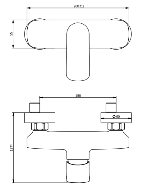 Смеситель для душа Savol SK-H7403 Смеситель для душа Savol SK-H7403