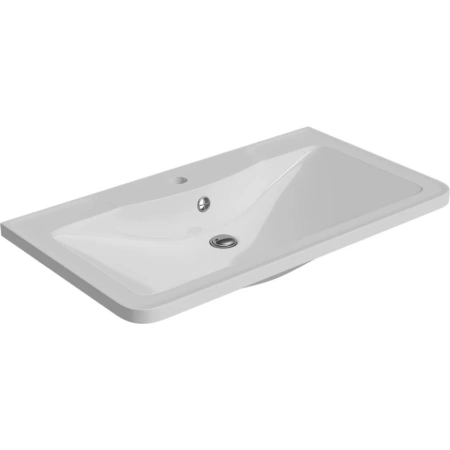 Раковина встраиваемая сверху (80х45) Grossman Madera Адель 4627173210249, белый