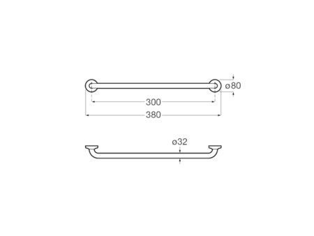 Поручень Roca Access Comfort 816926002