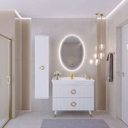 Зеркало (65х105) Grossman Атрио 2260100 LED с сенсорным выключателем и подогревом