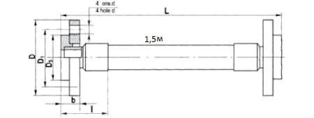 Шланг заливной Raiber R044150