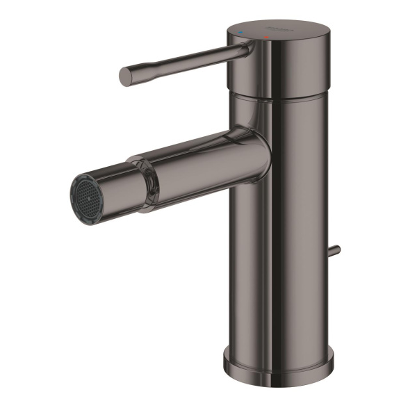 Смеситель для биде однорычажный Grohe Essence 24178 A01 (24178A01) тёмный графит глянцевый