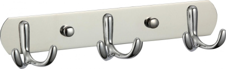 Планка с крючками 3 крючка Savol S-07203B
