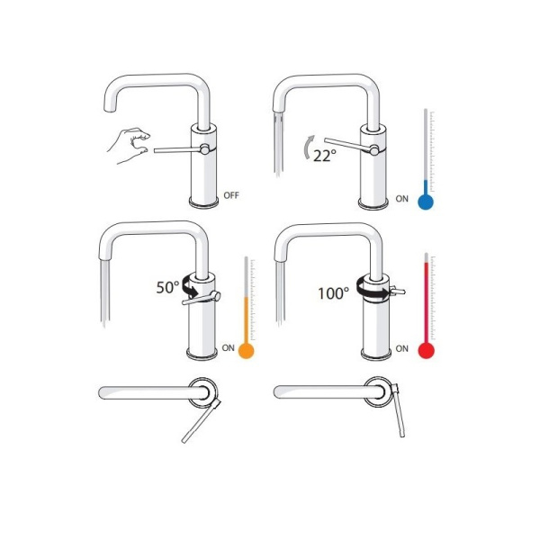 Смеситель для раковины Nobili VELIS VE125168/2RCP