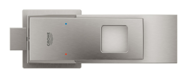 Смеситель для раковины однорычажный Grohe Eurocube 23127 DC0 (23127DC0) суперсталь