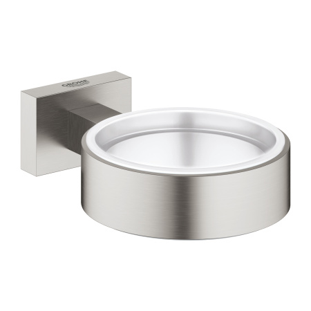 Держатель для стакана или мыльницы Grohe Essentials Cube 40508 DC1 (40508DC1) суперсталь