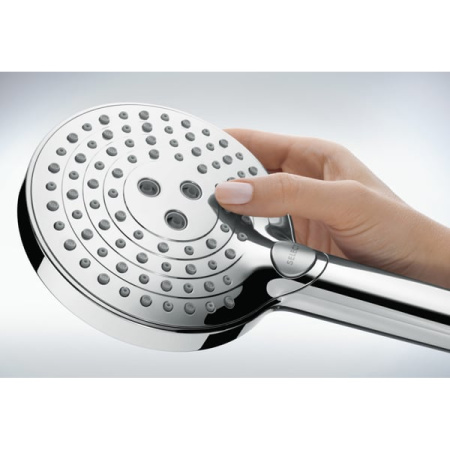 Ручная  лейка Hansgrohe Raindance Select S 120 3jet PowderRain 26014000