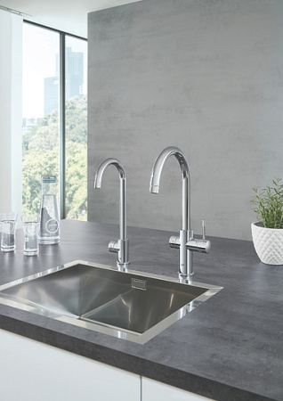 Смеситель с фильтром и бойлером для кипячения воды Grohe Red II Mono 30339 001 (30339001)