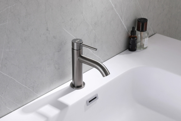 Смеситель ABBER Wasser Kreis AF8110NG для раковины, никель Смеситель ABBER Wasser Kreis AF8110NG для раковины, никель