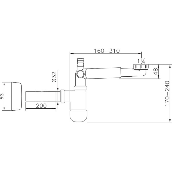 Сифон для раковины Ravak X01612