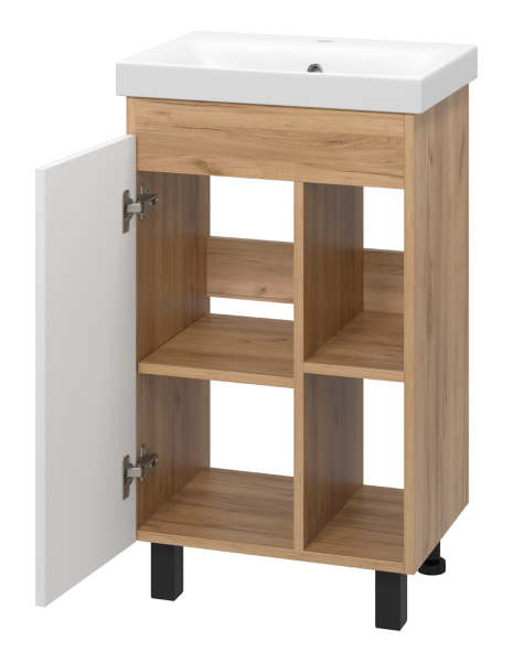 Тумба с раковиной Misty Крафт 50 УТ000013342