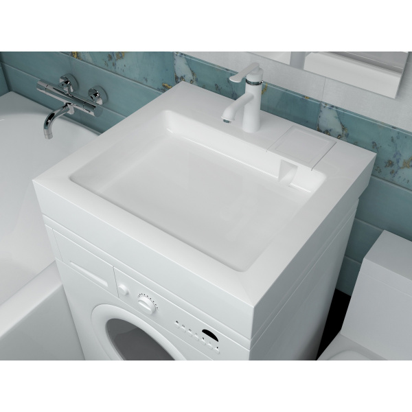 Раковина над стиральной машиной (60х60) Stella Polar Солярис  SP-00000831