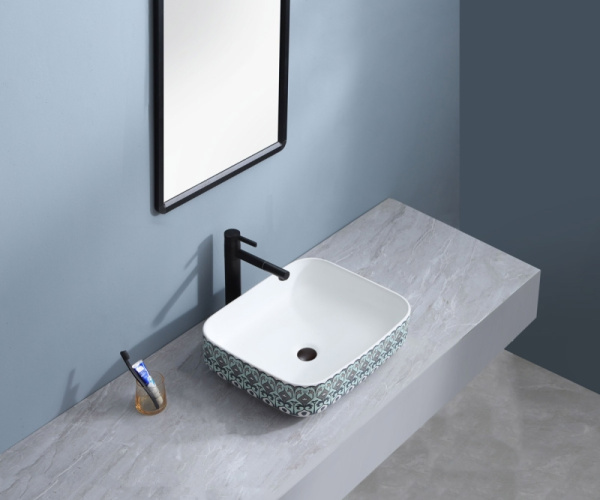 Накладная раковина (40,5х40,5) Bronze de Luxe Nordic  2073