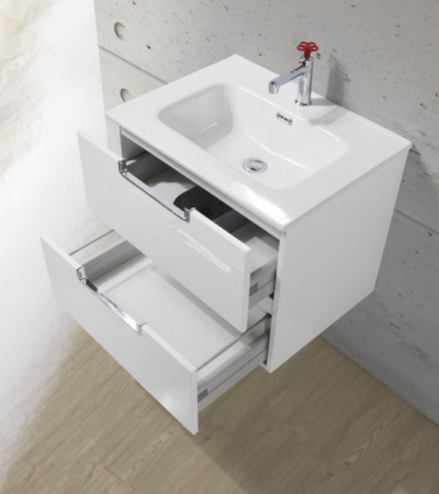 Тумба под раковину BelBagno Leticia BB600DDAC/BL