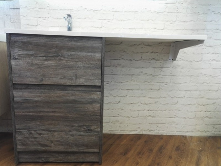 Тумба под раковину BelBagno Kraft 120 KRAFT-LVD-580/1200-2C-PIA-PP