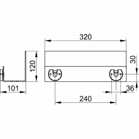 Полка для душа Keuco 24952510000
