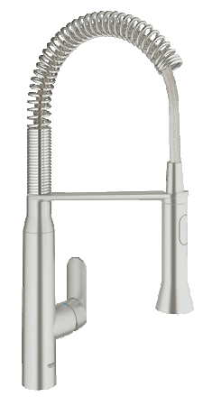 Смеситель однорычажный для мойки Grohe K7 31379 DC0 (31379DC0) суперсталь