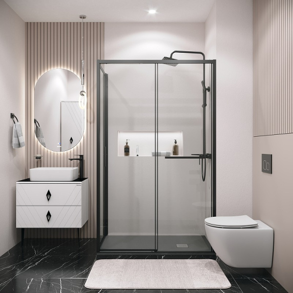 Душевой уголок (110х90) Grossman Style 120.K33.05.1190.21.00